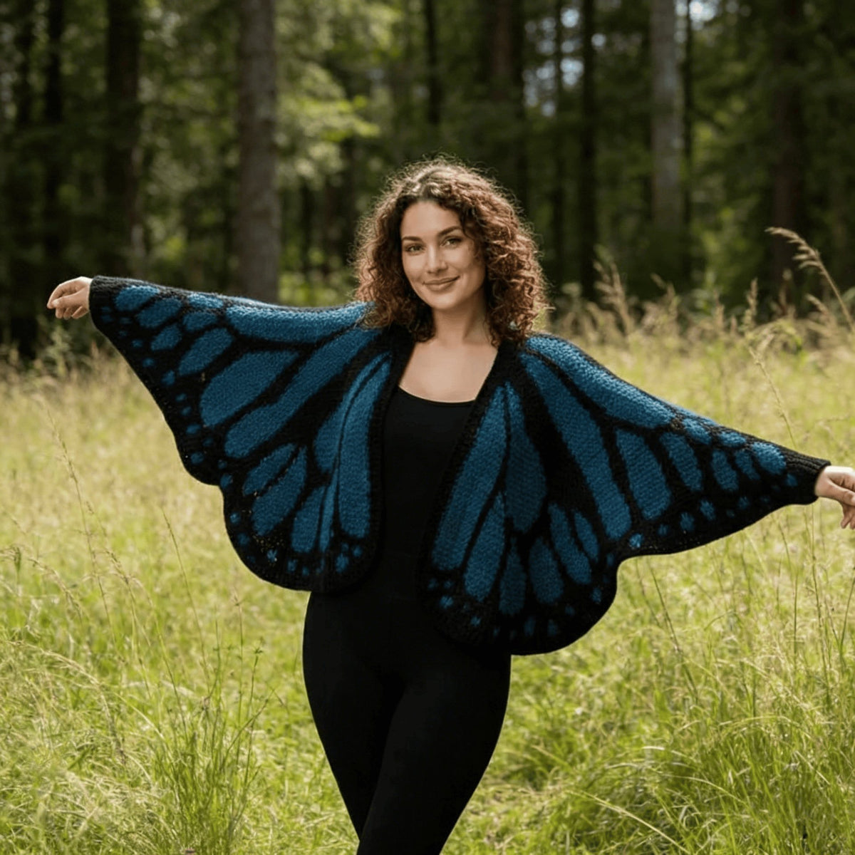 💕Hot sale 49% OFF🦋Handmade Monarch Butterfly Cardigan