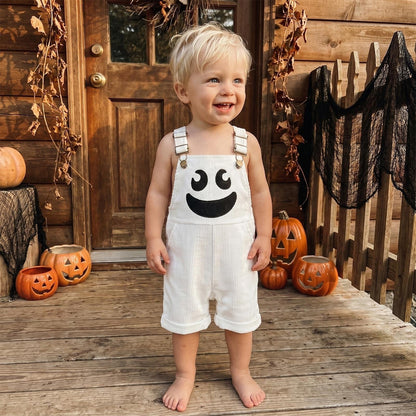 ✨Halloween Early Sale🎃Baby Boy Halloween Overalls