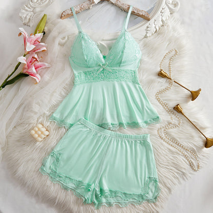 Midnight Kiss Lace Set