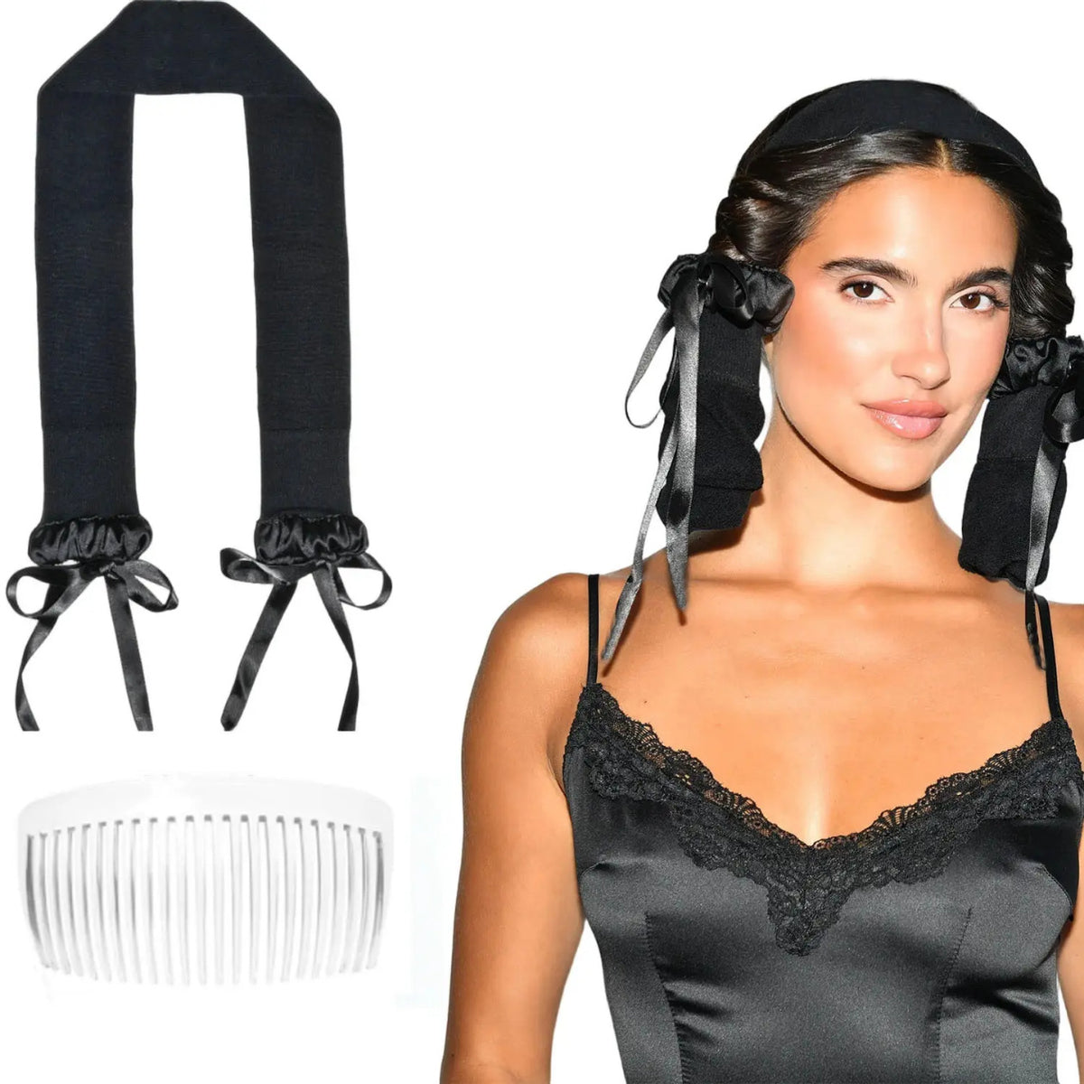 Heatless Curling Band – Soft, Defined Curls Without Heat