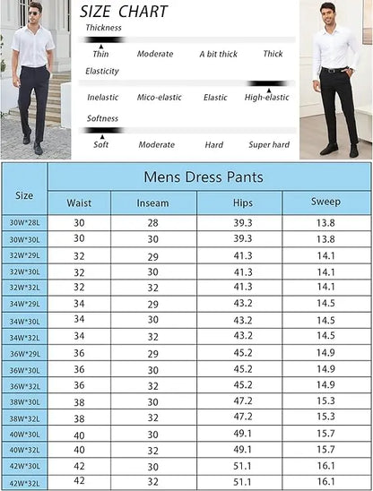 men‘s stretch golf pants