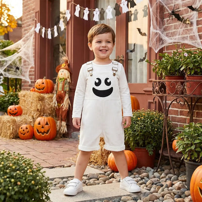 ✨Halloween Early Sale🎃Baby Boy Halloween Overalls