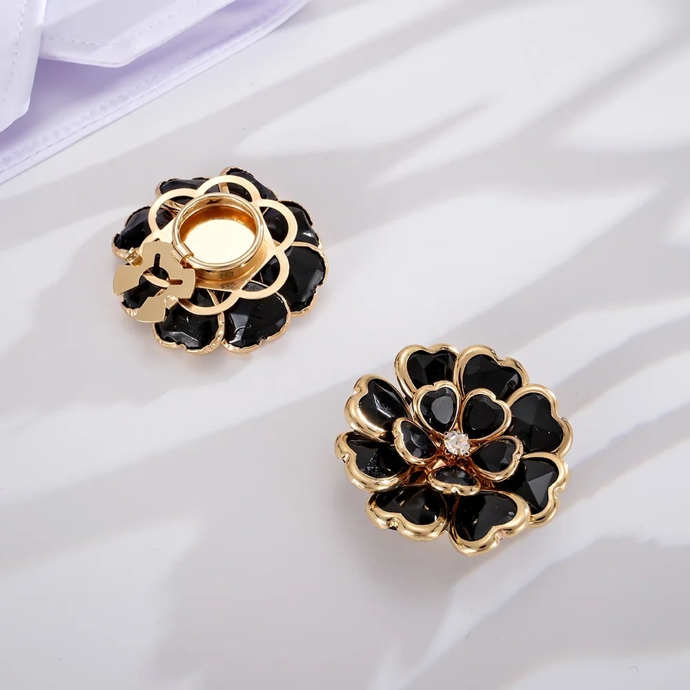 Flower Button Covers – Instant No-Sew Shirt & Blouse Upgrade