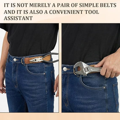 💥2PCS No Buckle Belt👖 Stretch Comfort All Day