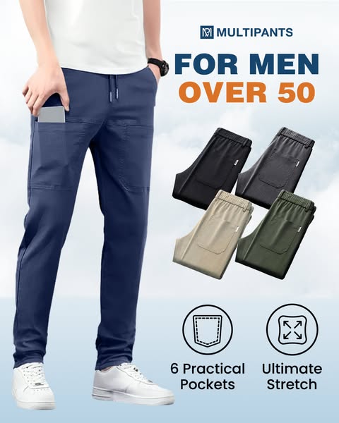 🔥SPRING DAY SALE $29.99!!⚡50K+ SOLD!🔥MultiPants – High Stretch Multi-pocket Durable Cargo Pants