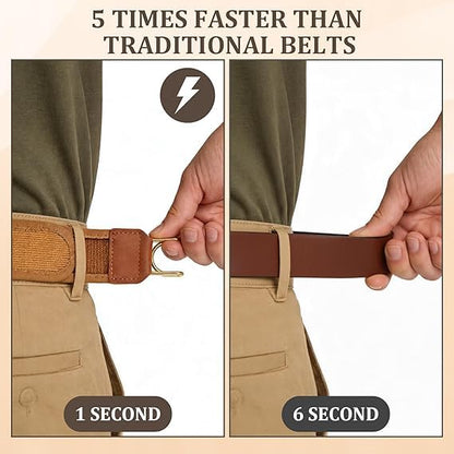 💥2PCS No Buckle Belt👖 Stretch Comfort All Day