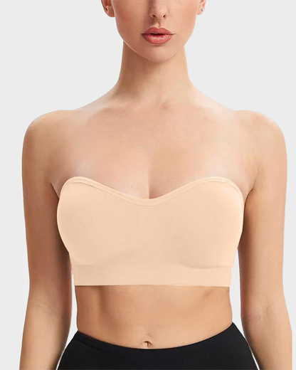 🔥 2026 Blockbuster Launch: Non-Slip, Seamless, Wire-Free Bandeau Bra — Buy One, Get Two Free!