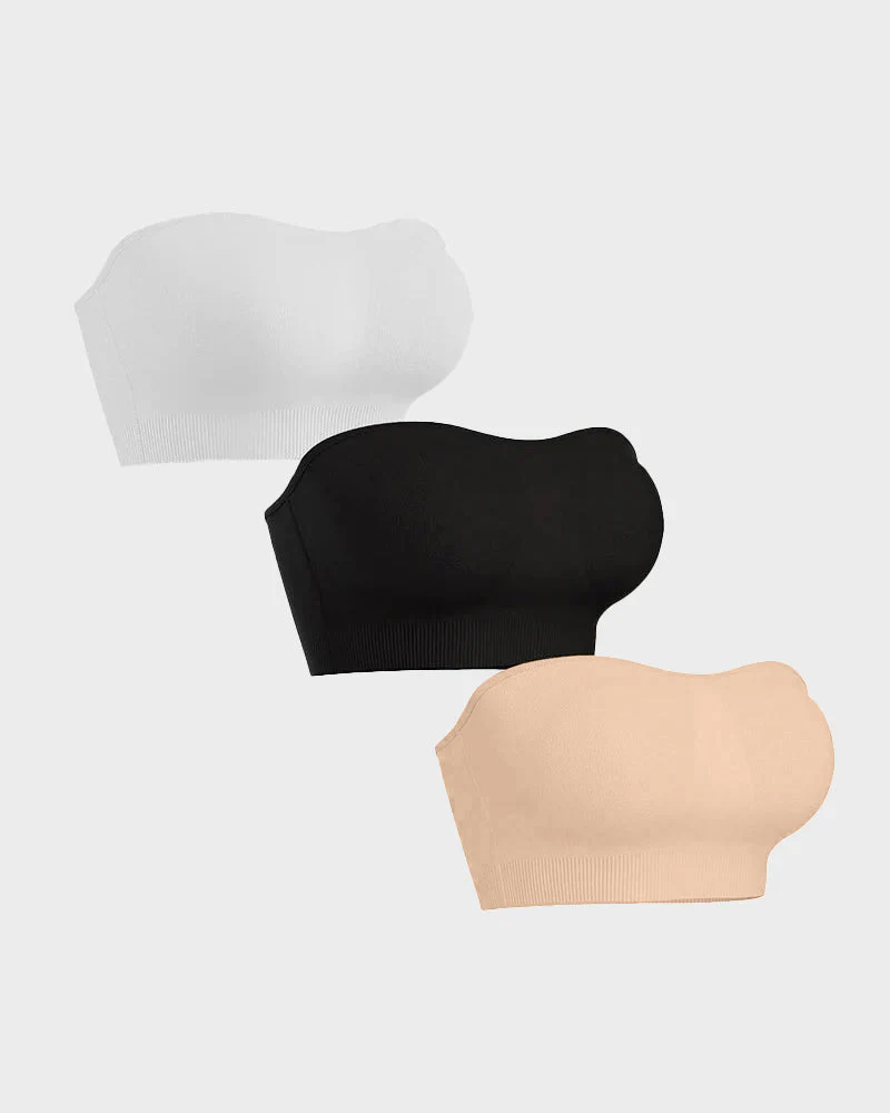🔥 2026 Blockbuster Launch: Non-Slip, Seamless, Wire-Free Bandeau Bra — Buy One, Get Two Free!