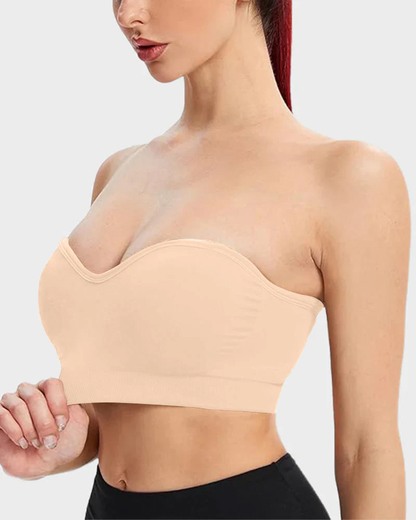🔥 2026 Blockbuster Launch: Non-Slip, Seamless, Wire-Free Bandeau Bra — Buy One, Get Two Free!