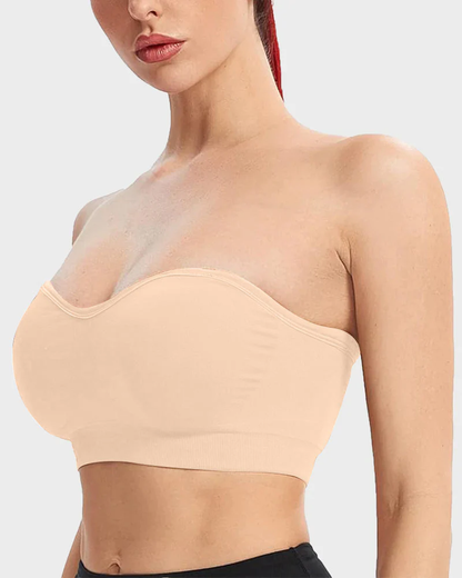🔥 2026 Blockbuster Launch: Non-Slip, Seamless, Wire-Free Bandeau Bra — Buy One, Get Two Free!