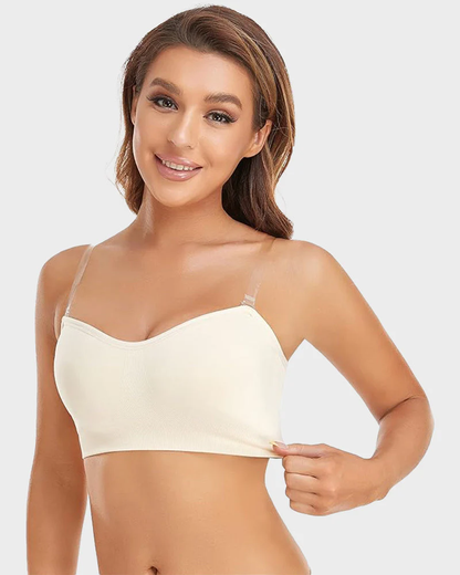 🔥 2026 Blockbuster Launch: Non-Slip, Seamless, Wire-Free Bandeau Bra — Buy One, Get Two Free!