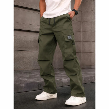 Men’s Cargo Pants For All-Season Daily Wear | Straight-Leg | Slim Fit | Multicolor Pocket