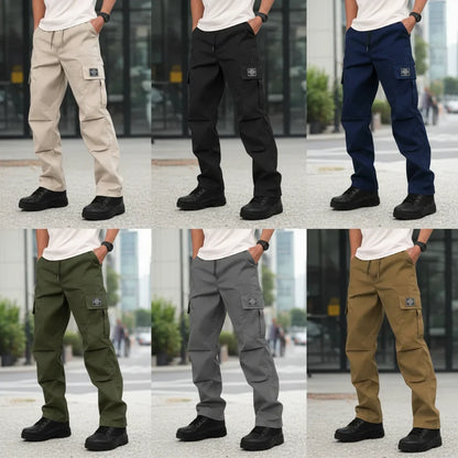 Men’s Cargo Pants For All-Season Daily Wear | Straight-Leg | Slim Fit | Multicolor Pocket