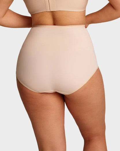 ✨Plus-Size High-Waist Cross Tummy Control Panties