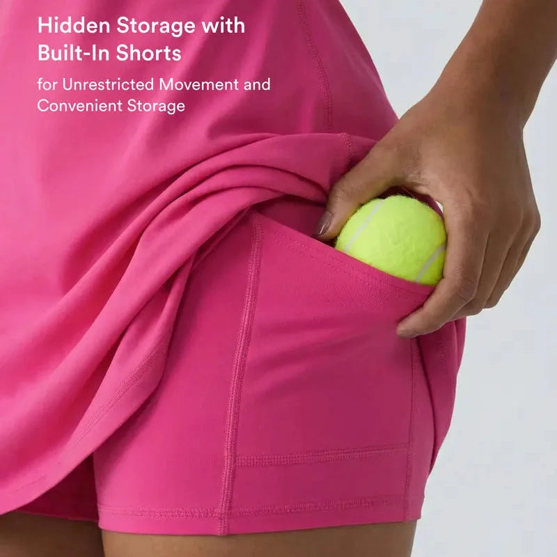 The "No-Adjustment" Active Dress That Solves Your Workout Wardrobe Struggles 🎾✨
