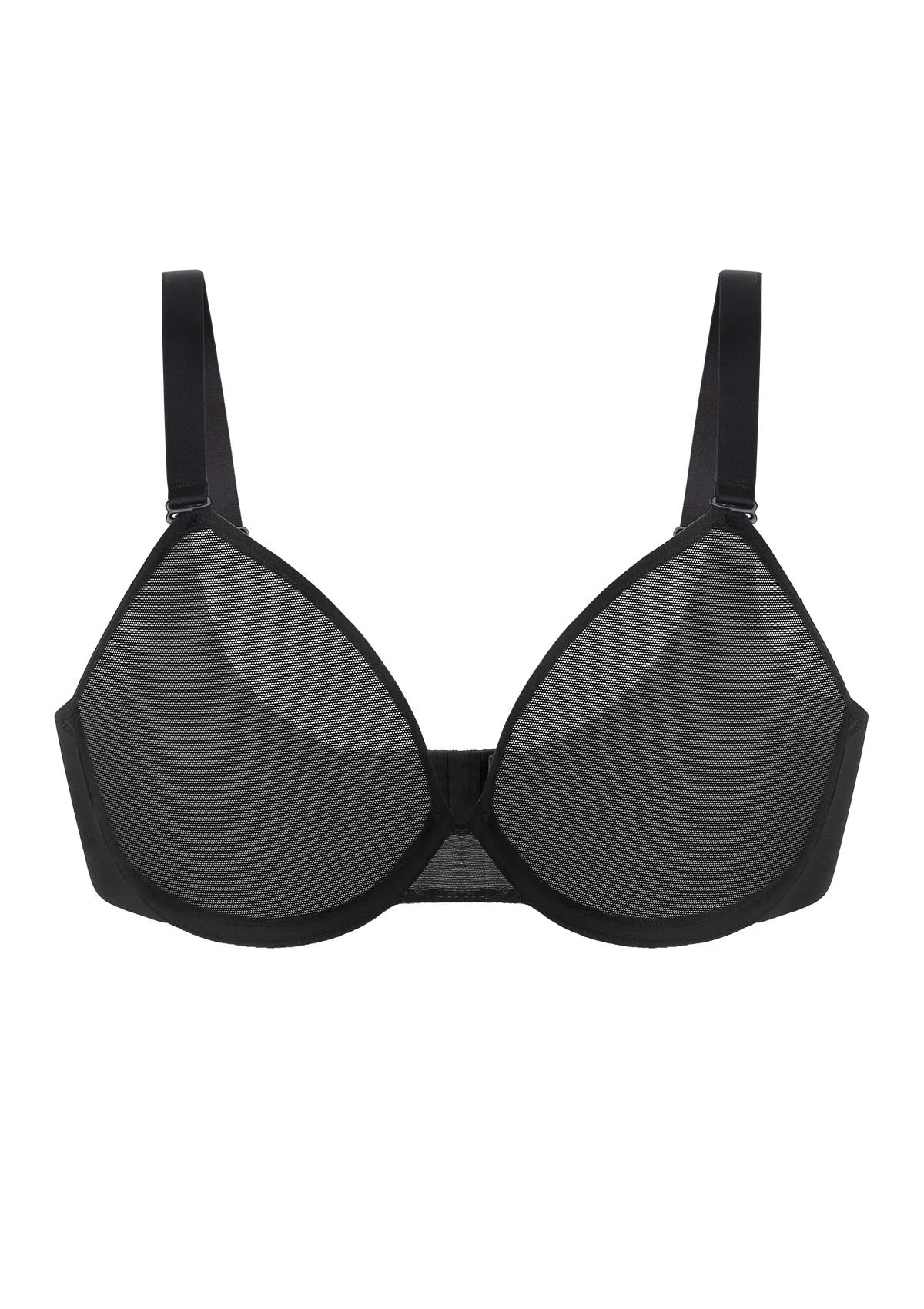 Women's Sheer Mesh Lingerie with Adjustable Straps