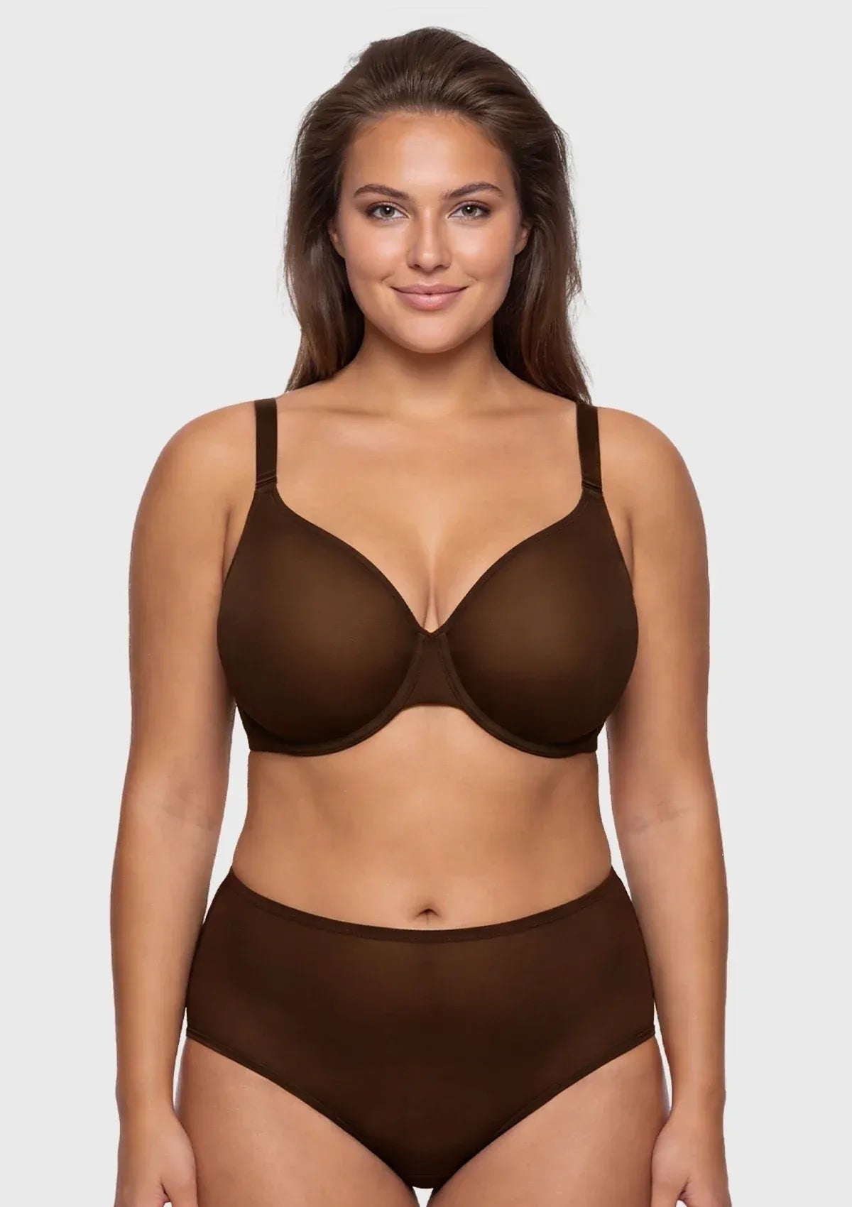 Women's Sheer Mesh Lingerie with Adjustable Straps