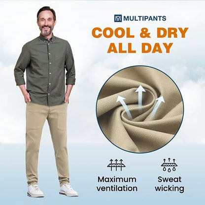 🔥SPRING DAY SALE $29.99!!⚡50K+ SOLD!🔥MultiPants – High Stretch Multi-pocket Durable Cargo Pants