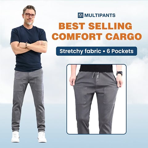 🔥SPRING DAY SALE $29.99!!⚡50K+ SOLD!🔥MultiPants – High Stretch Multi-pocket Durable Cargo Pants